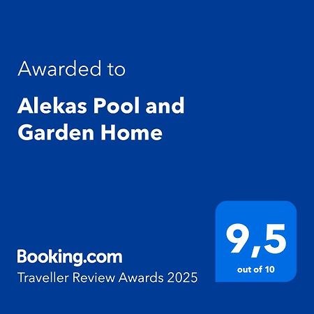 Alekas Pool And Garden Home Paphos Luaran gambar